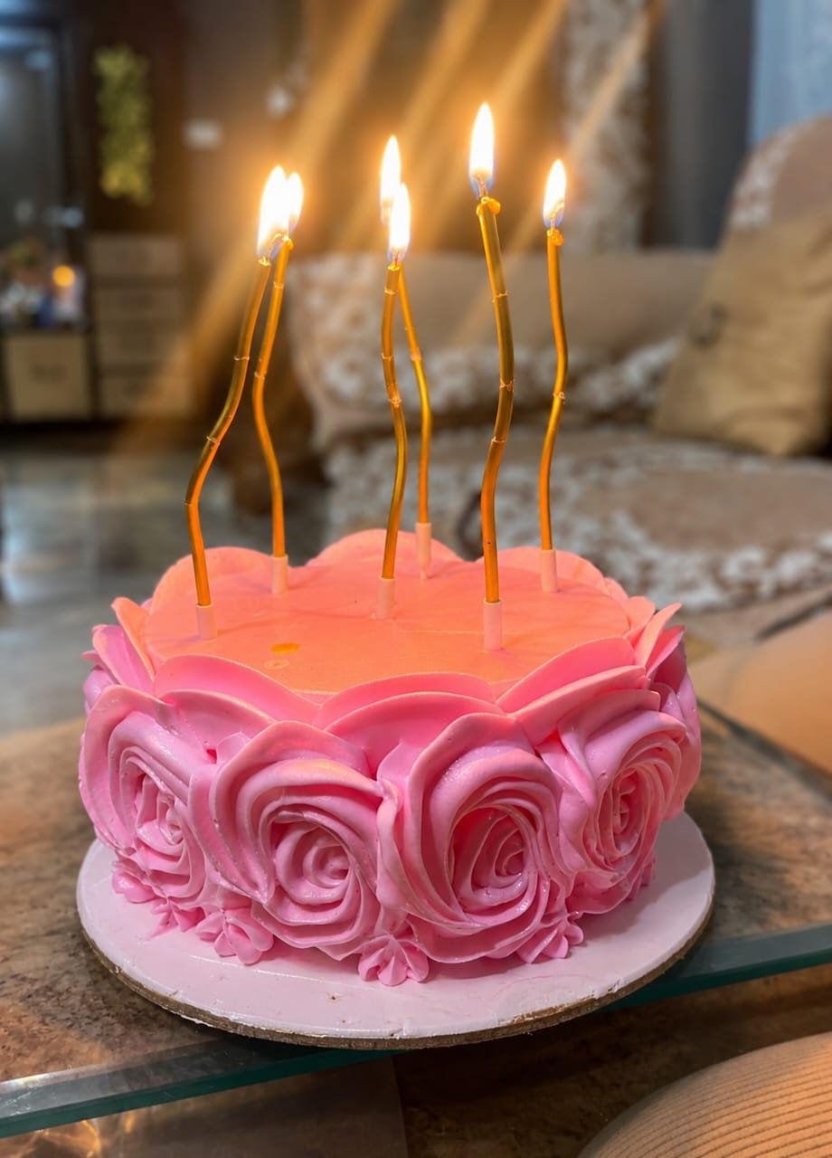 Vanilla Rose Cake