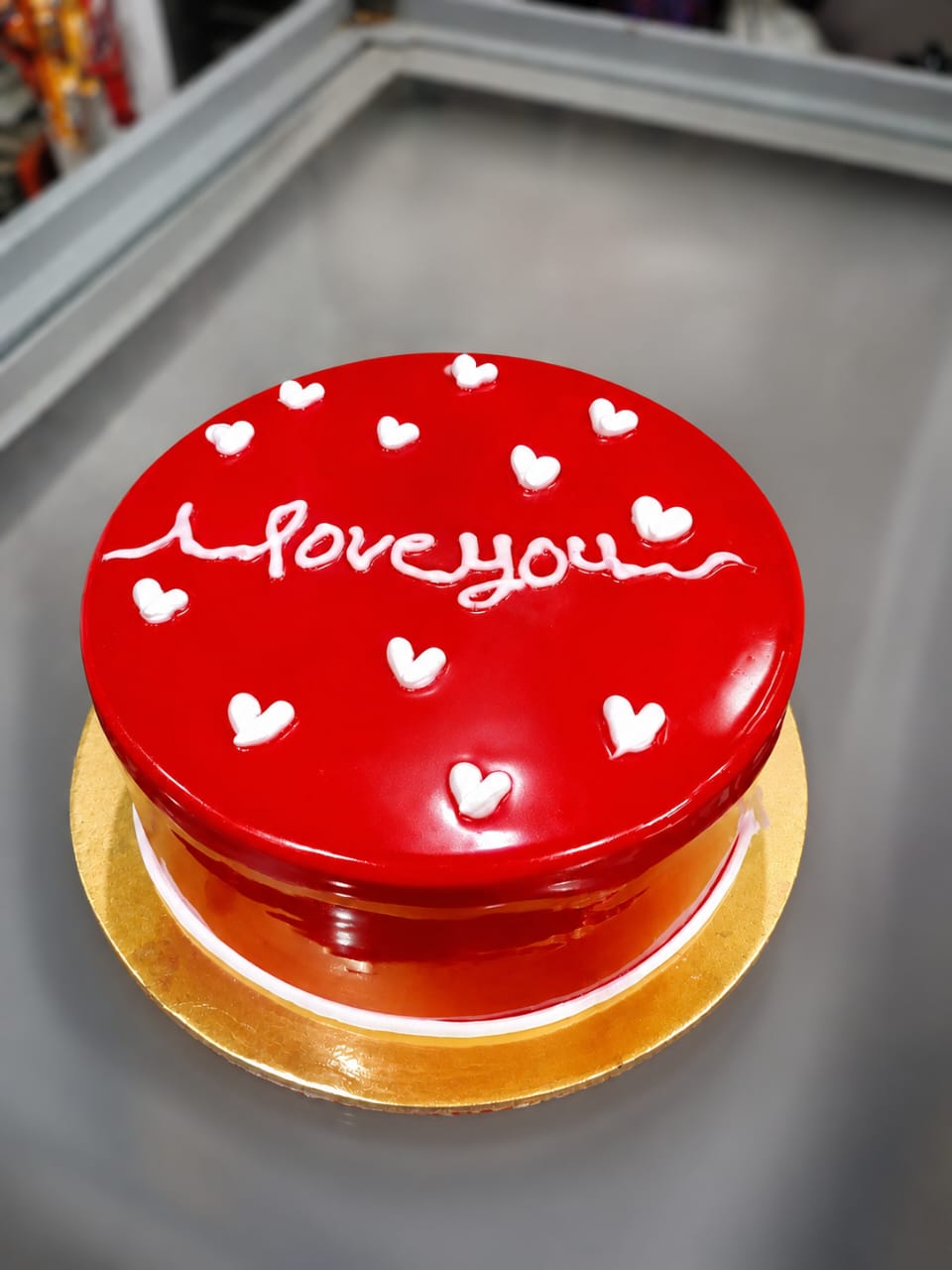 Red Velvet Love Cake